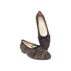 Brunella 416 Brown Fabric Classy Flats