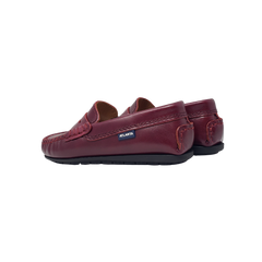 Atlanta Mocassin 32G Burgundy Leather Penny Loafer