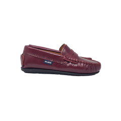 Atlanta Mocassin 32G Burgundy Leather Penny Loafer