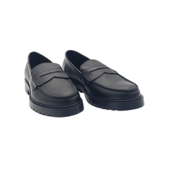 Blublonc Heidi 2 Children's Black Leather Loafer