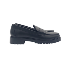 Blublonc Heidi 2 Children's Black Leather Loafer