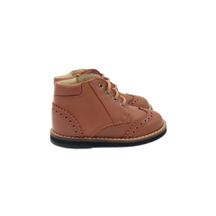 Blublonc Berta Childrens Camel Leather High Tops