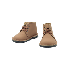 Blublonc Maria Children's Taupe Leather First Walker