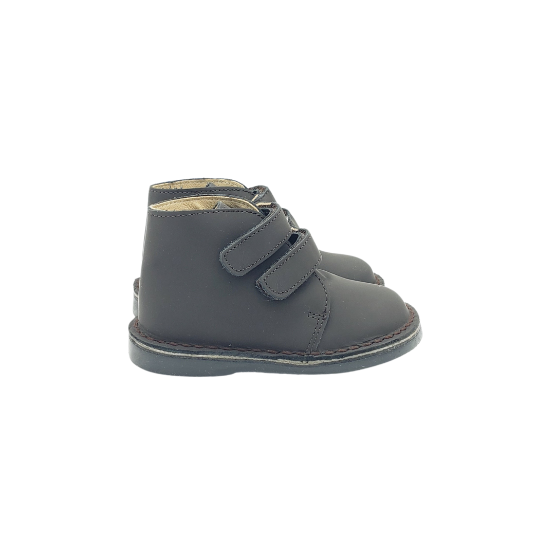 Blublonc Brian Childrens Dark Brown First Walker