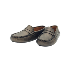 Fascani 52219 Childrens Metallic Loafer