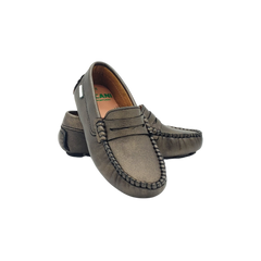 Fascani 52219 Childrens Metallic Loafer