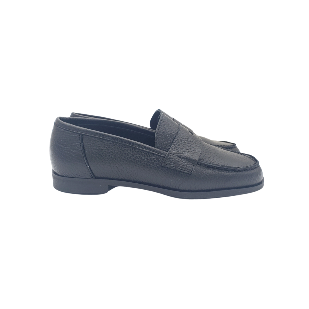 Luccini Santoni Childrens Leather Loafer