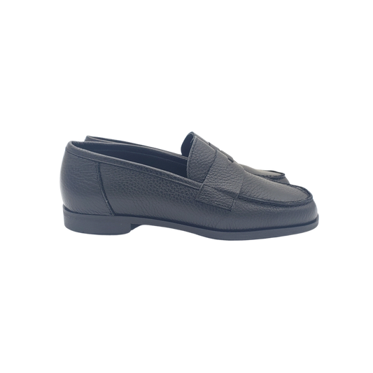 Luccini Santoni Childrens Leather Loafer