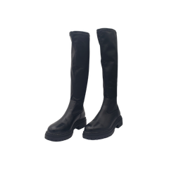 Chelsea Crew Fiona Ladies Black Leather Boot