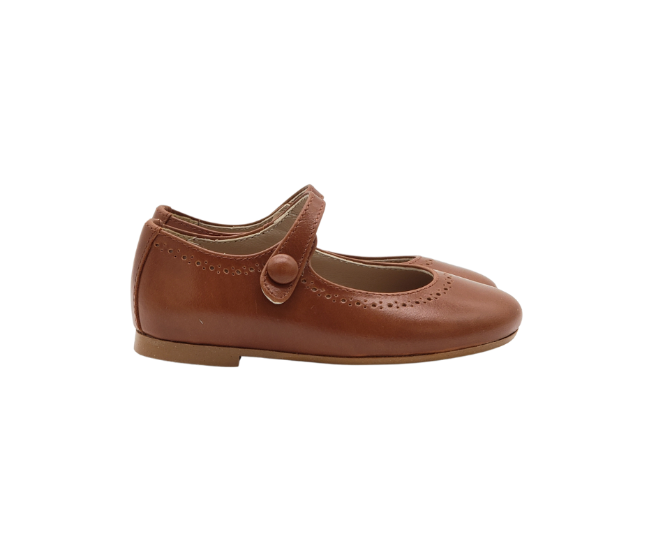 Papanatas 40112 Girls Camel Leather Mary Jane – Frankel's Designer Shoes