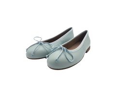 Papanatas 5631 Girls Leather Ballet Flat