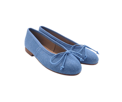 Papanatas 5631 Girls Leather Ballet Flat