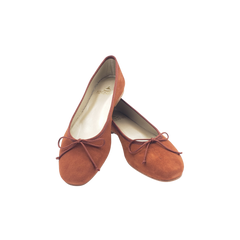 Menina Lucy Ladies Black Velvet Ballet Flat