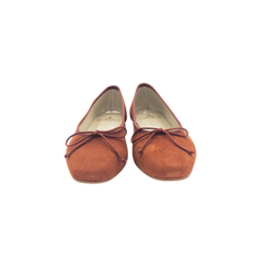 Menina Lucy Ladies Black Velvet Ballet Flat