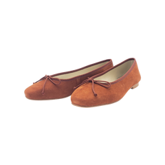 Menina Lucy Ladies Black Velvet Ballet Flat