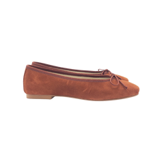 Menina Lucy Ladies Black Velvet Ballet Flat