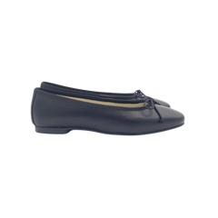 Menina Lucy Ladies Black Velvet Ballet Flat