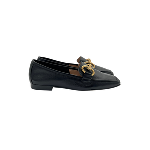 Menina 6013 Ladies Leather Loafer With Chain
