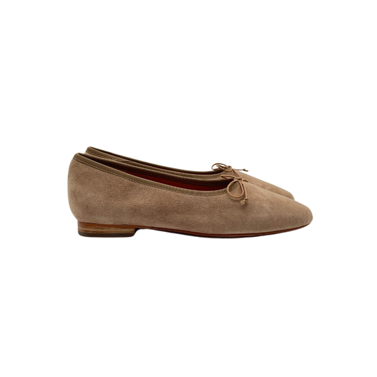 Ralph Migel Chava Ladies Taupe Suede Ballet