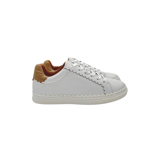 Porte Scallop Childrens Lace Sneaker