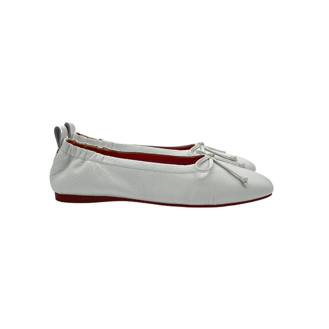 Esporre Barney Ladies Leather Ballet Flats