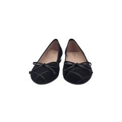 Beberlis 24119 Black Fabric Ballet Flats