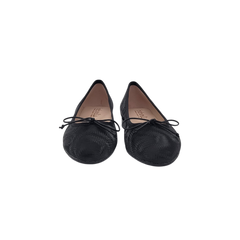 Beberlis 24034 Black Fabric Ballet Flats