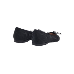 Beberlis 24034 Black Fabric Ballet Flats