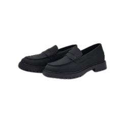 Blublonc Helga Black Gum Sport Loafer