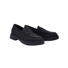 Blublonc Helga Black Gum Sport Loafer