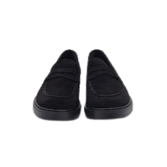 Blublonc Hazel Black Suede Loafer