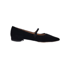 Viviamos Padma Black Suede Maryjane