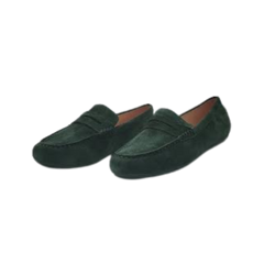 Viviamos Sammy Ladies Green Loafer