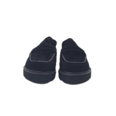 Viviamos Mercy Black Suede Ladies Loafer