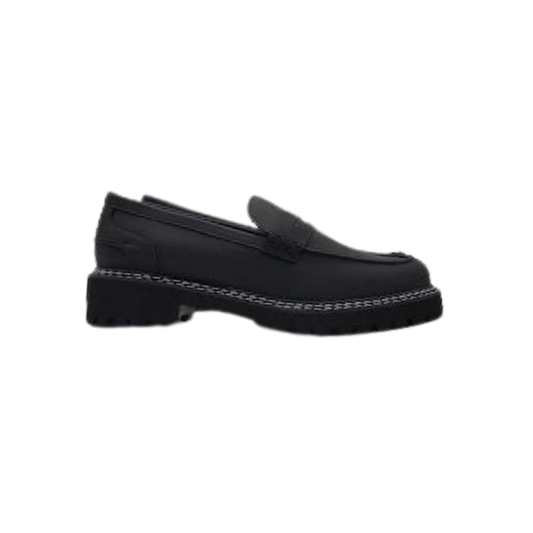 Viviamos Macy Black Gum Ladies Loafer