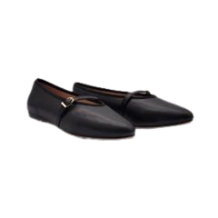 Viviamos Shirley Black Leather Dress Shoe