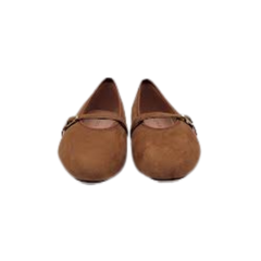 Viviamos Shirley Camel Suede Dress Shoe