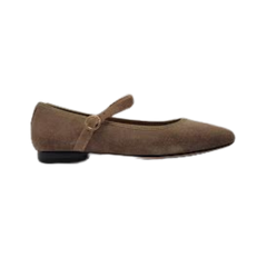 Viviamos Sue Taupe Suede Mary Jane