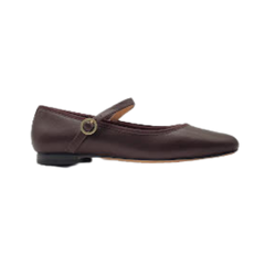 Viviamos Sue Brown Leather Ladies Mary Jane