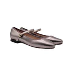 Viviamos Sue Pewter Ladies Mary Jane