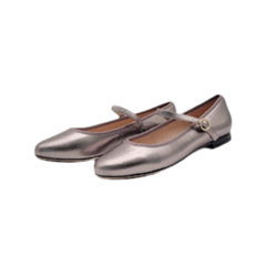 Viviamos Sue Pewter Ladies Mary Jane