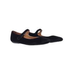 Papanatas 48015 Black Velvet Mary Jane