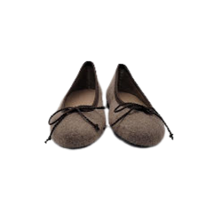Papanatas 5631 Taupe Flannel Ballet
