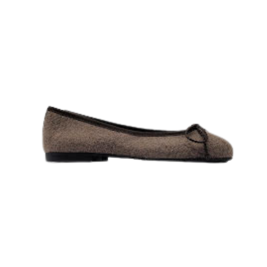 Papanatas 5631 Taupe Flannel Ballet