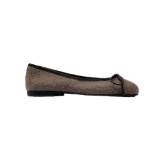 Papanatas 5631 Taupe Flannel Ballet