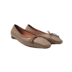 Brunela 4169 Ladies Taupe Flats
