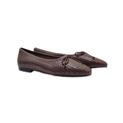 Brunela 4011 Ladies Brown Flats