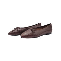 Brunela 4011 Ladies Brown Flats