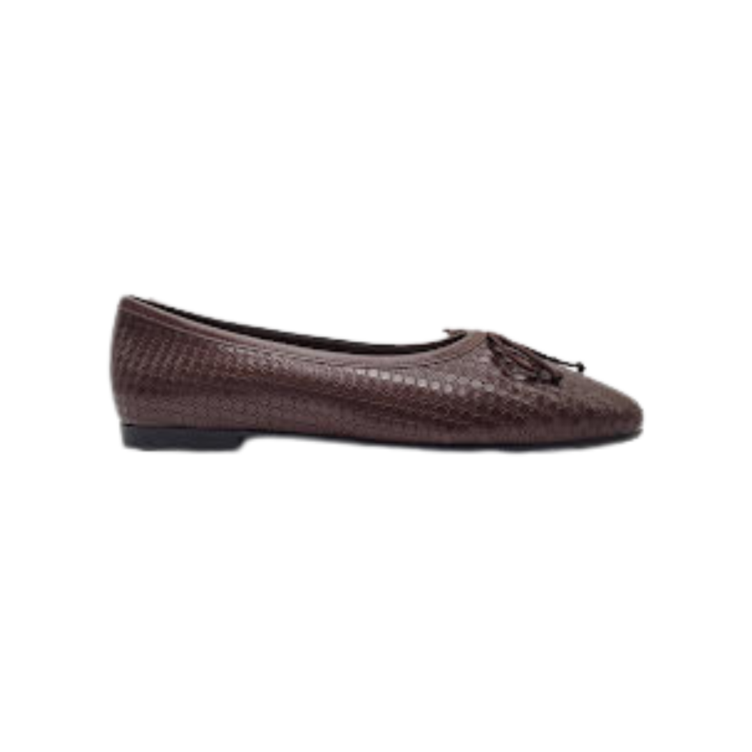 Brunela 4011 Ladies Brown Flats