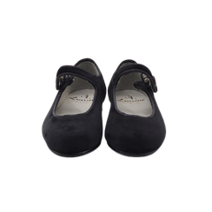 Luccini J109 Children's Black Velvet Mary Jane